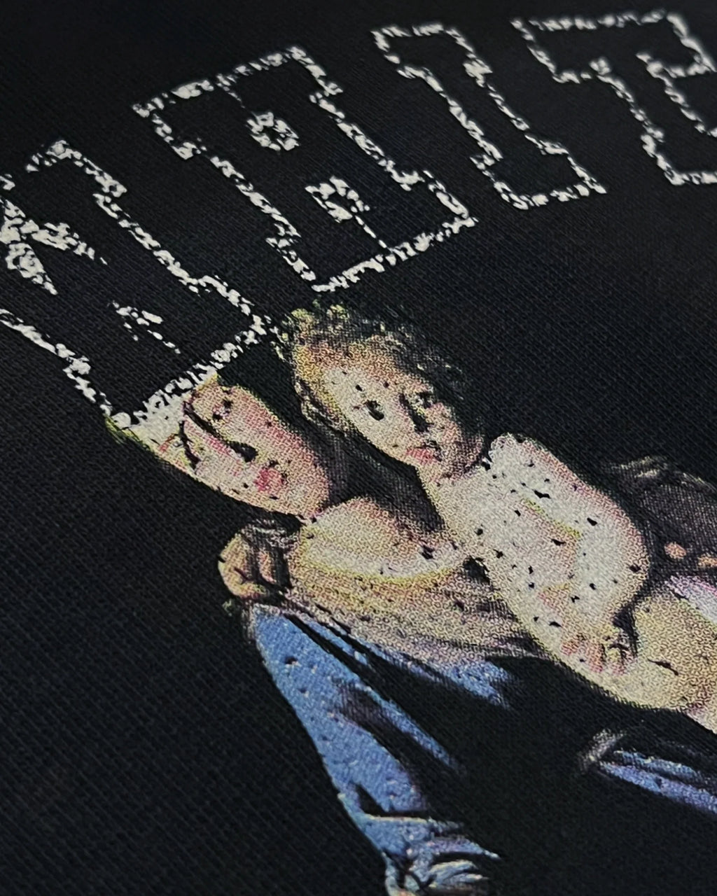 Off-White - Mikina s potiskem Caravaggio - černá
