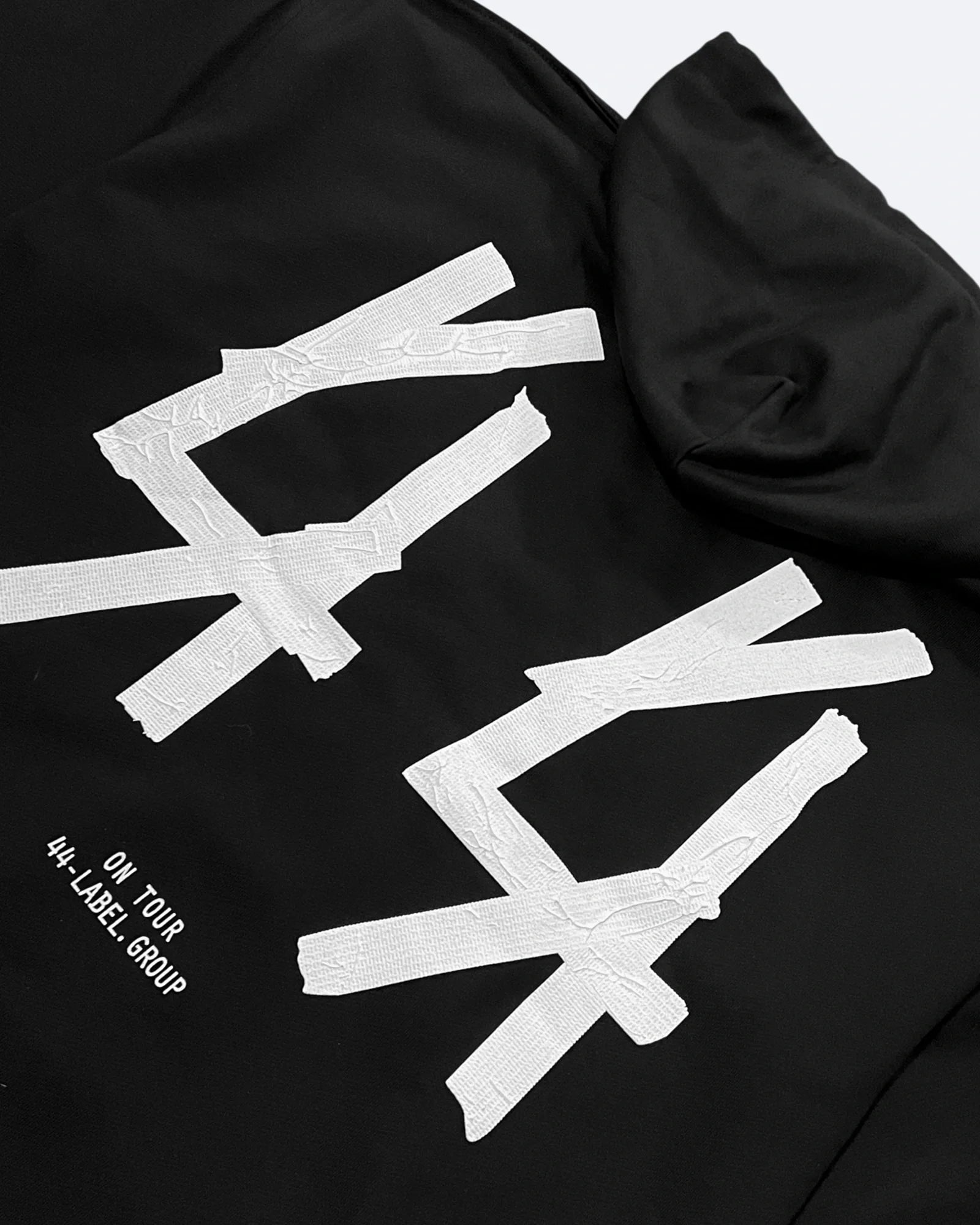 44 Label Group - Mikina 44 Tape Hoodie - černá
