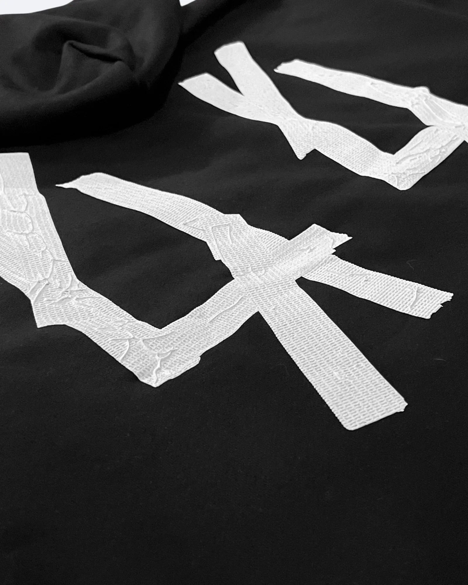 44 Label Group - Mikina 44 Tape Hoodie - černá