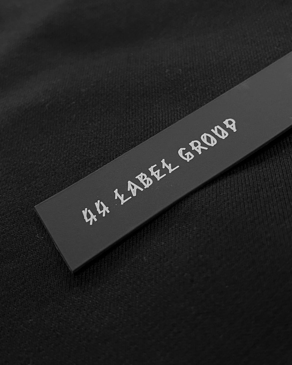 44 Label Group - Mikina 44 Tape Hoodie - černá