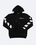 Off-White – Mikina Wet Paint Arrow – Černá