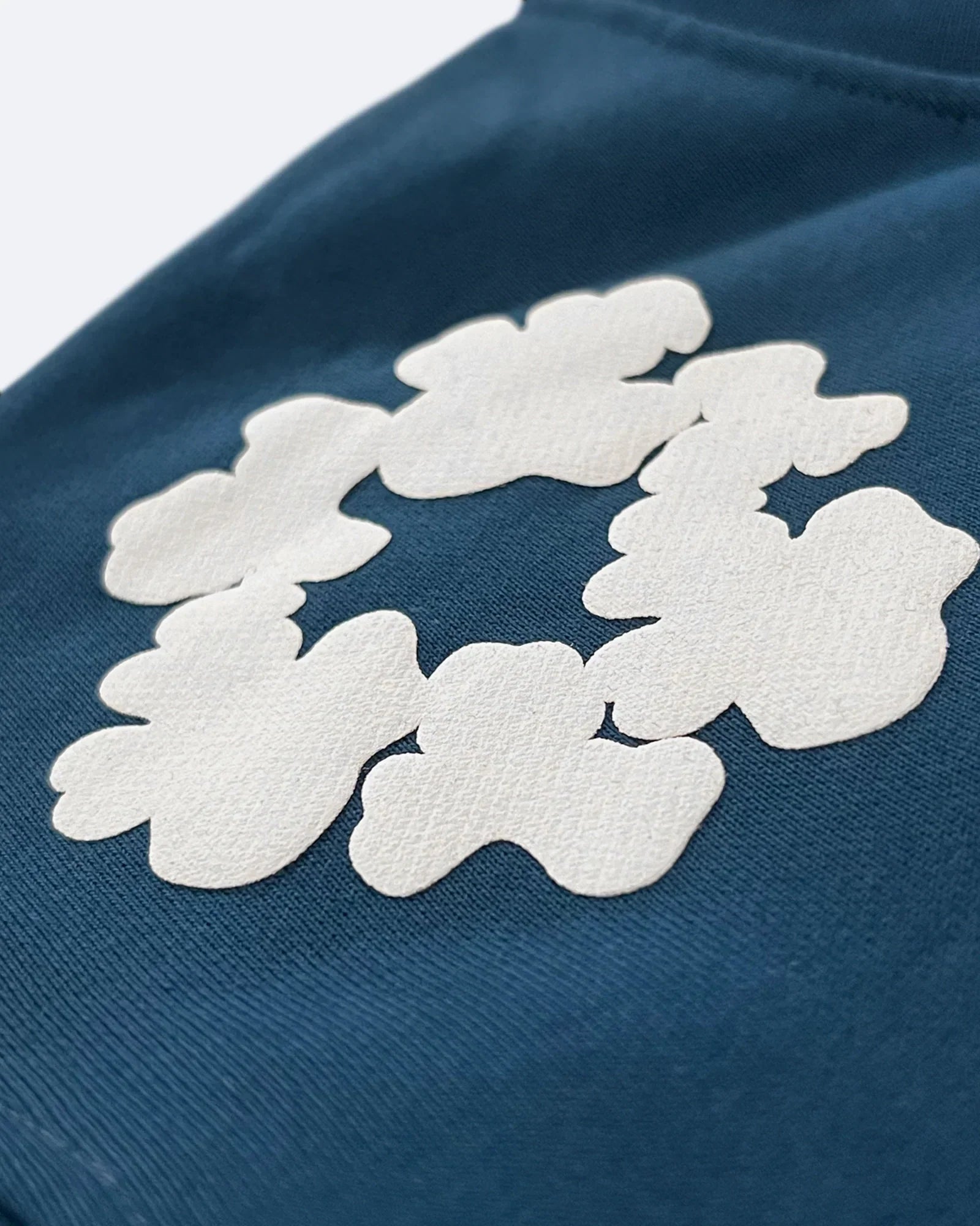 Denim Tears - Mikina Cotton Wreath - modrá