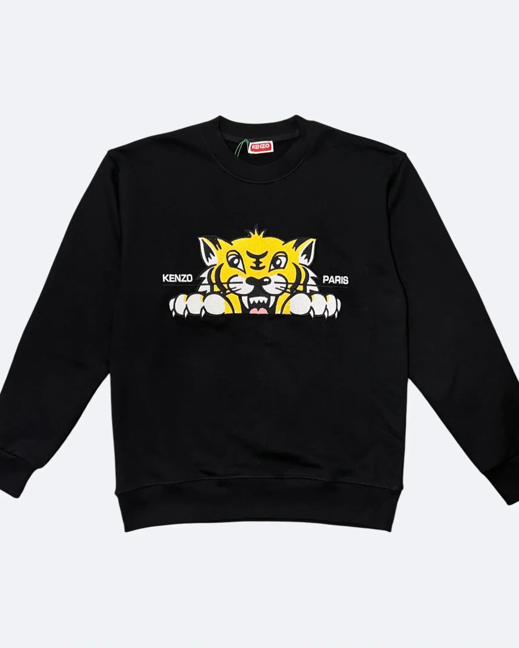 Kenzo – Mikina Angry Tiger – černá