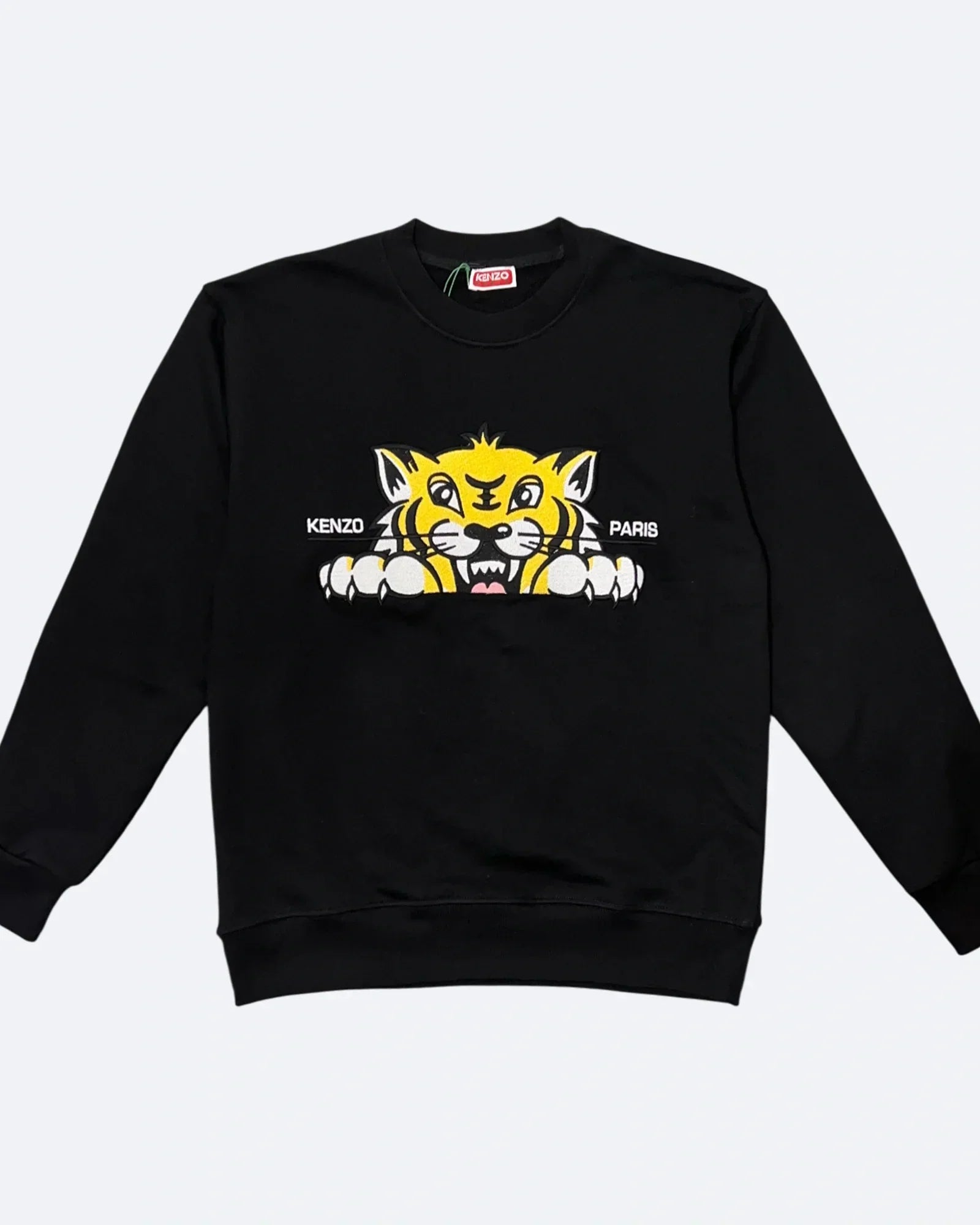 Kenzo – Mikina Angry Tiger – černá