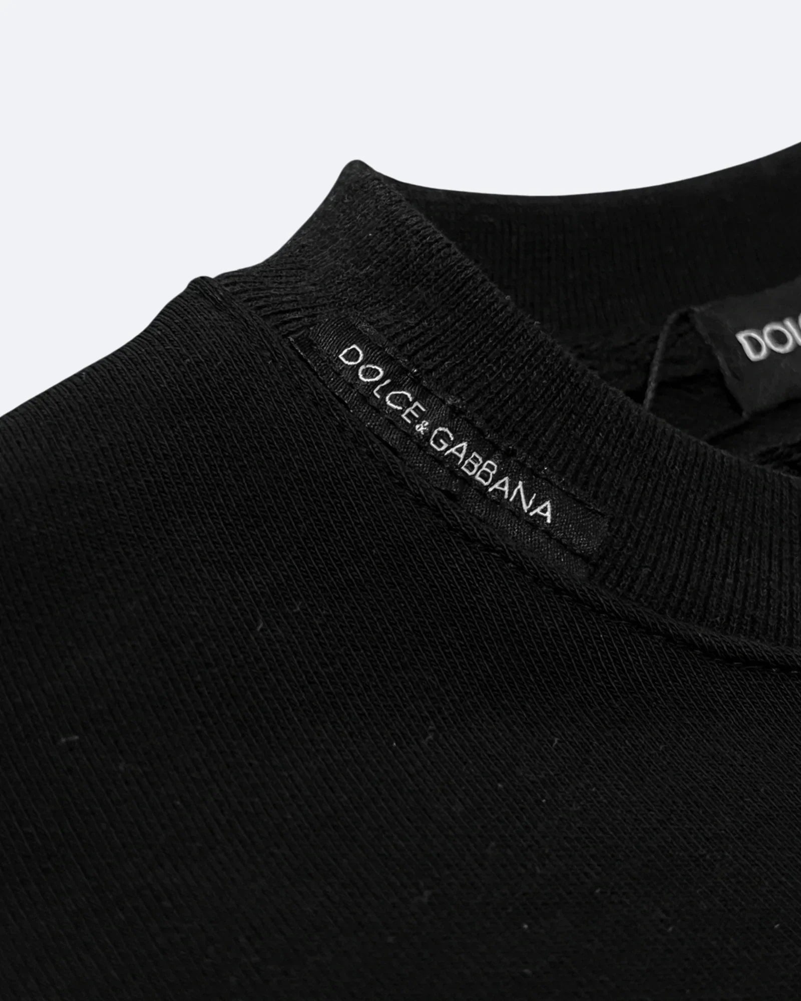 Dolce & Gabbana - Mikina Scraface - Černá