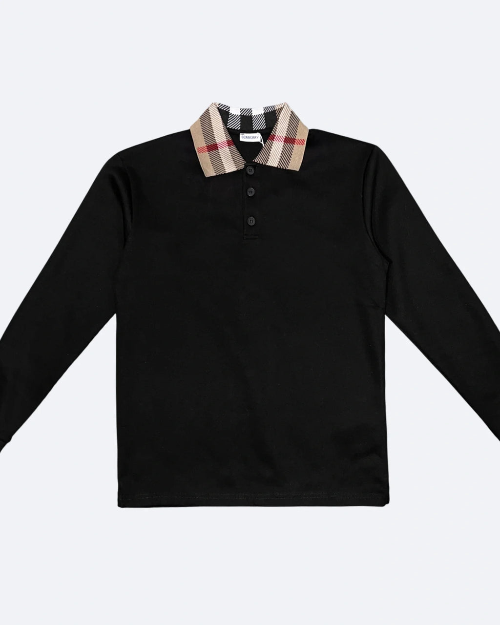 Burberry - Polokošile s dlouhým rukávem - Černá