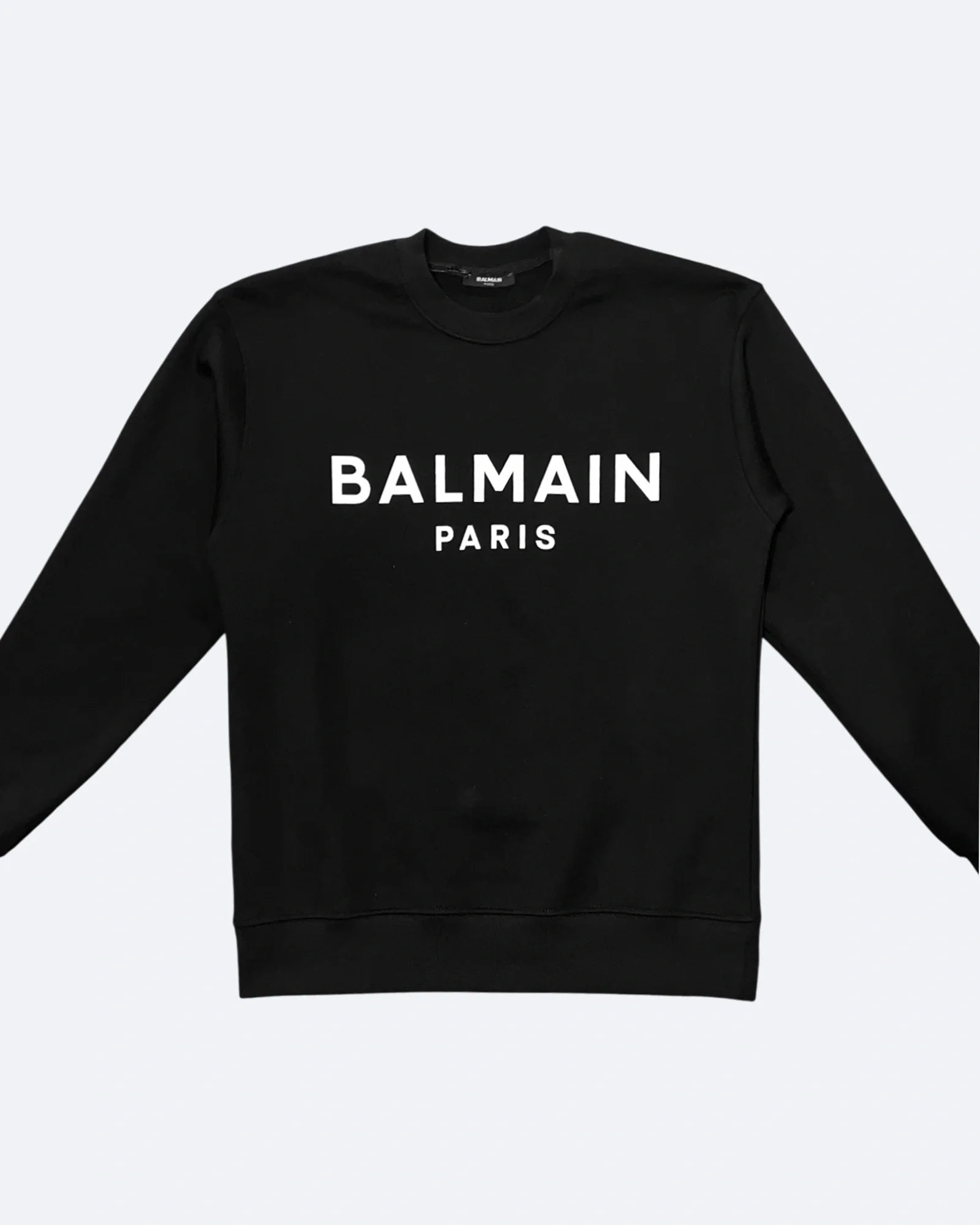 Balmain – klasická mikina s logem – černá