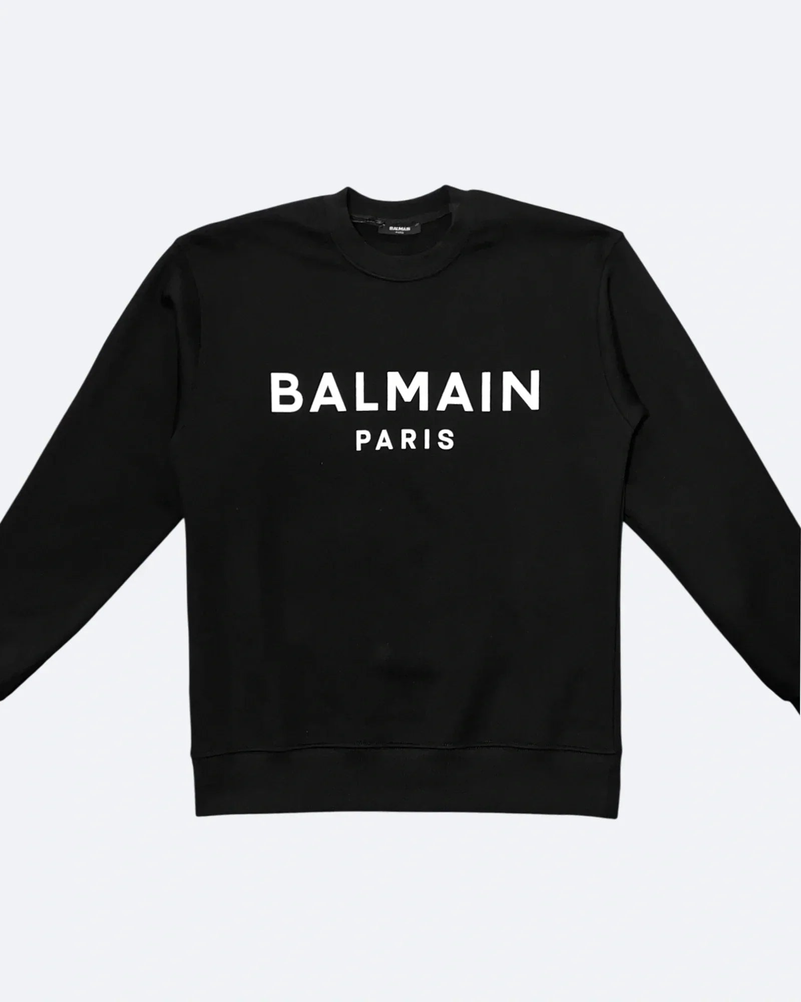 Balmain – klasická mikina s logem – černá