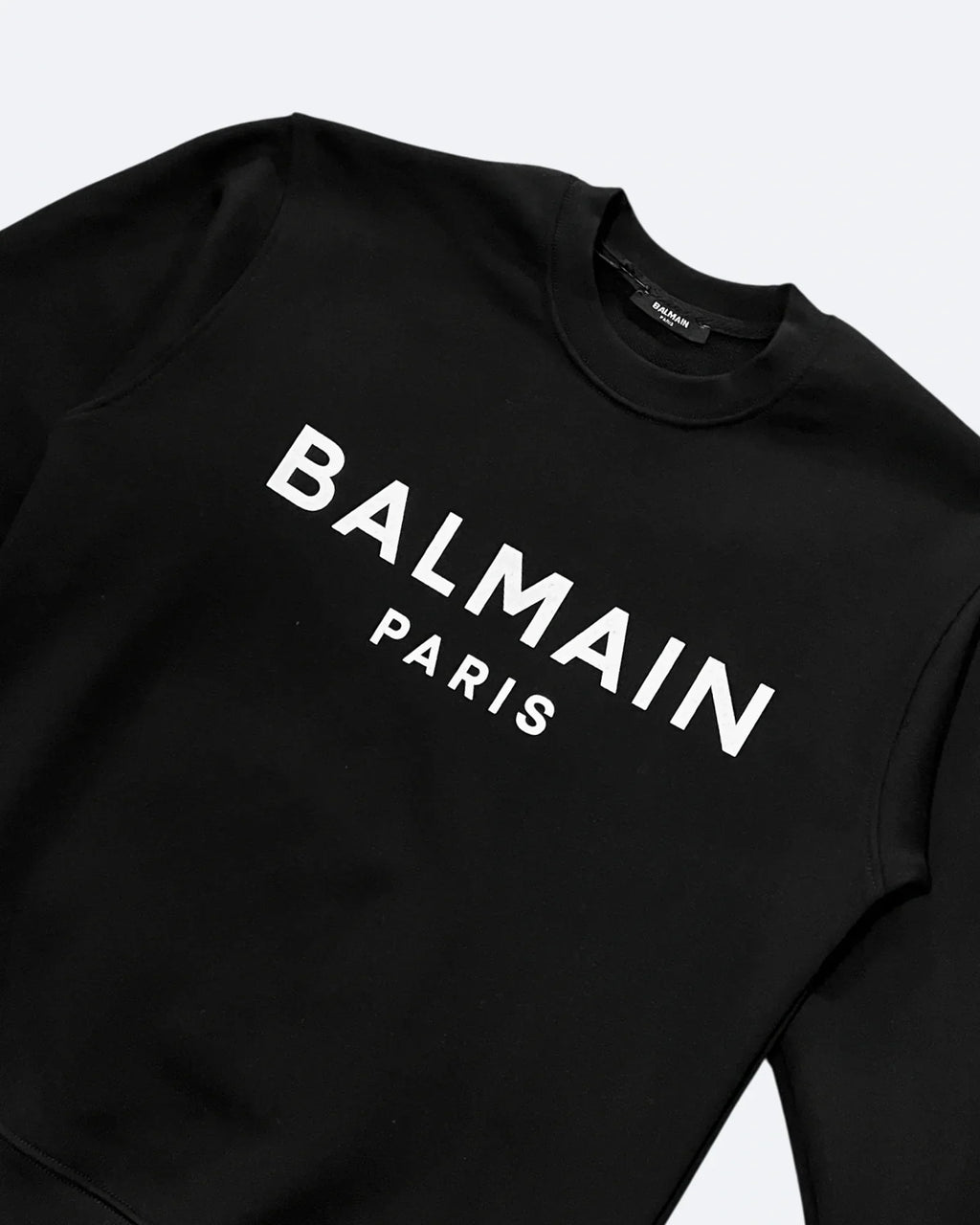 Balmain – klasická mikina s logem – černá