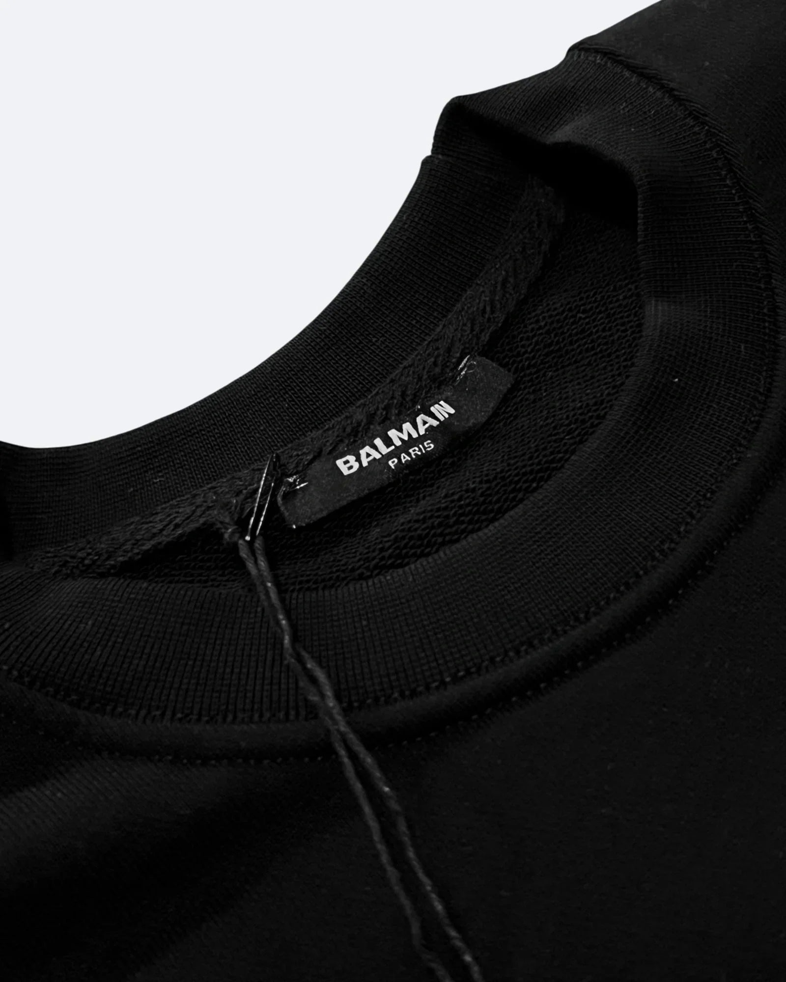 Balmain – klasická mikina s logem – černá