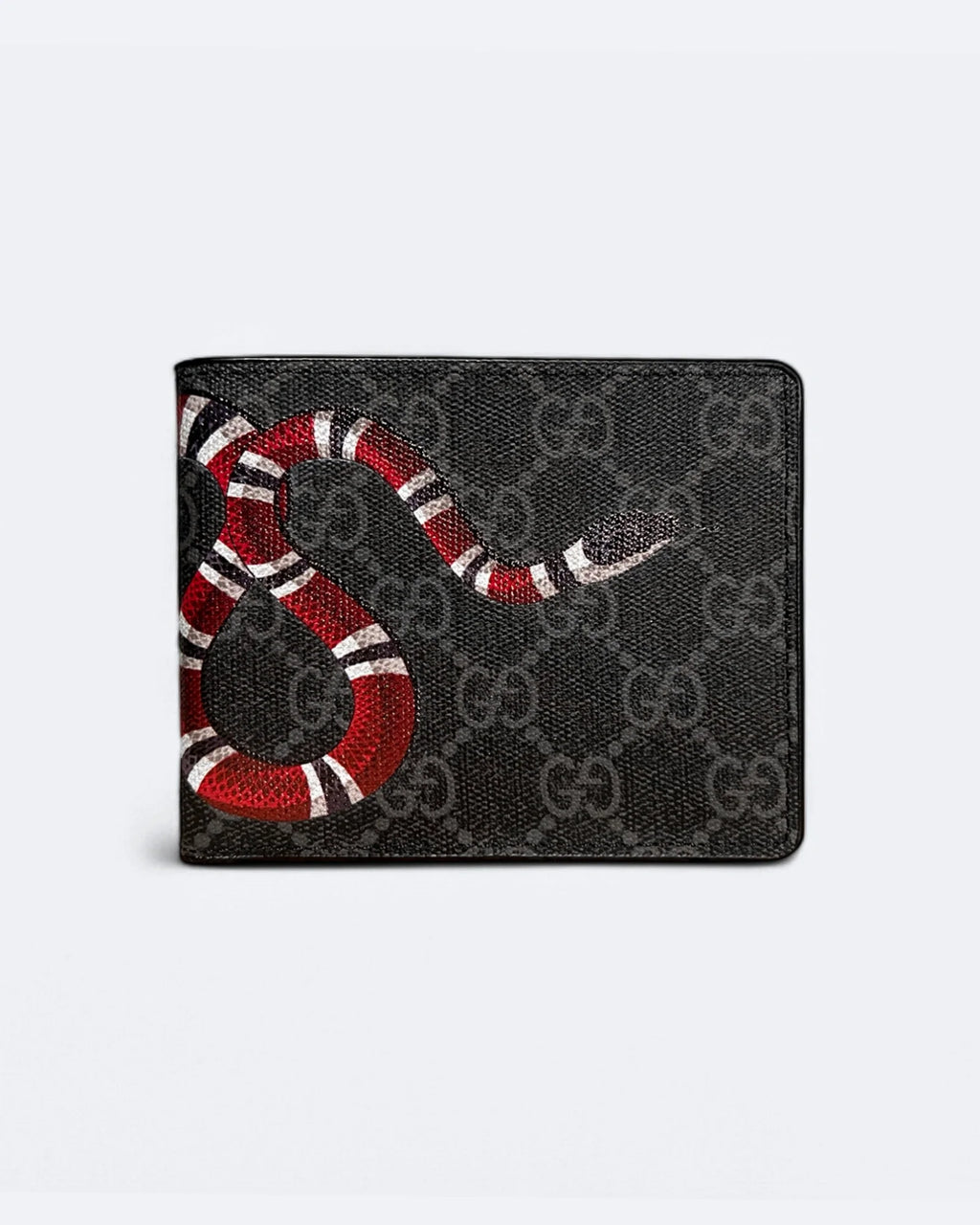 Gucci – peněženka GG Kingsnake – černá