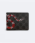 Gucci – peněženka GG Kingsnake – černá