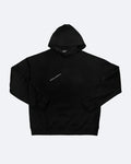 Dsquared2 - Oversized mikina s vyraženým logem - Černá