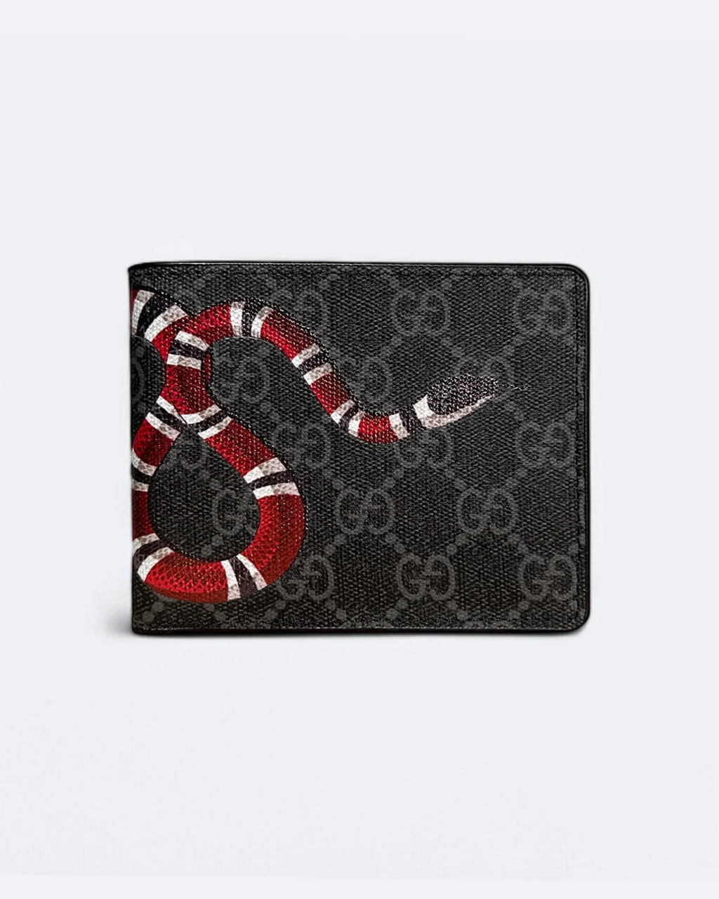Gucci – peněženka GG Kingsnake – černá