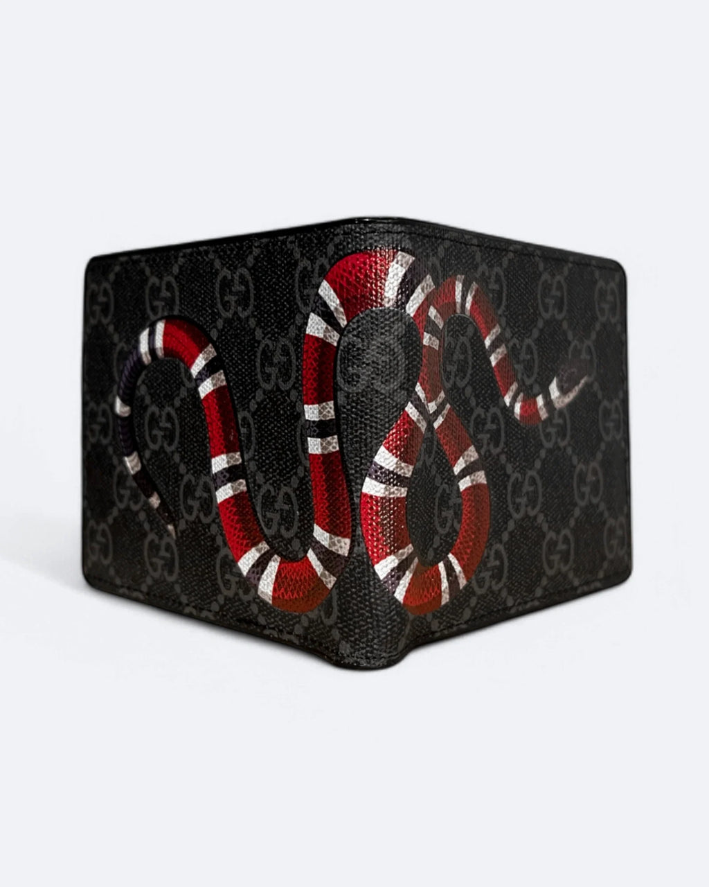 Gucci – peněženka GG Kingsnake – černá