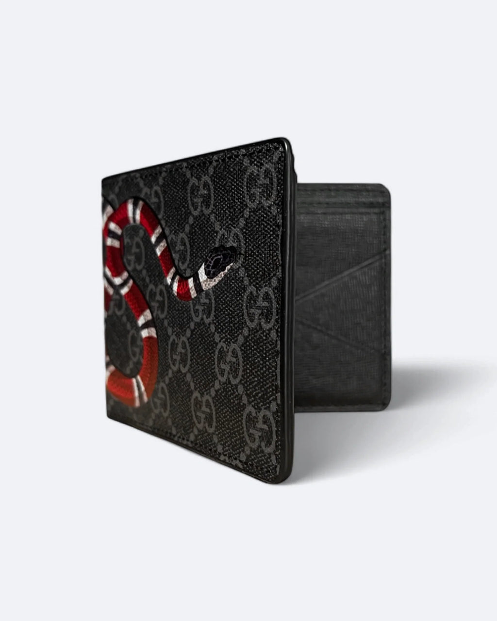 Gucci – peněženka GG Kingsnake – černá