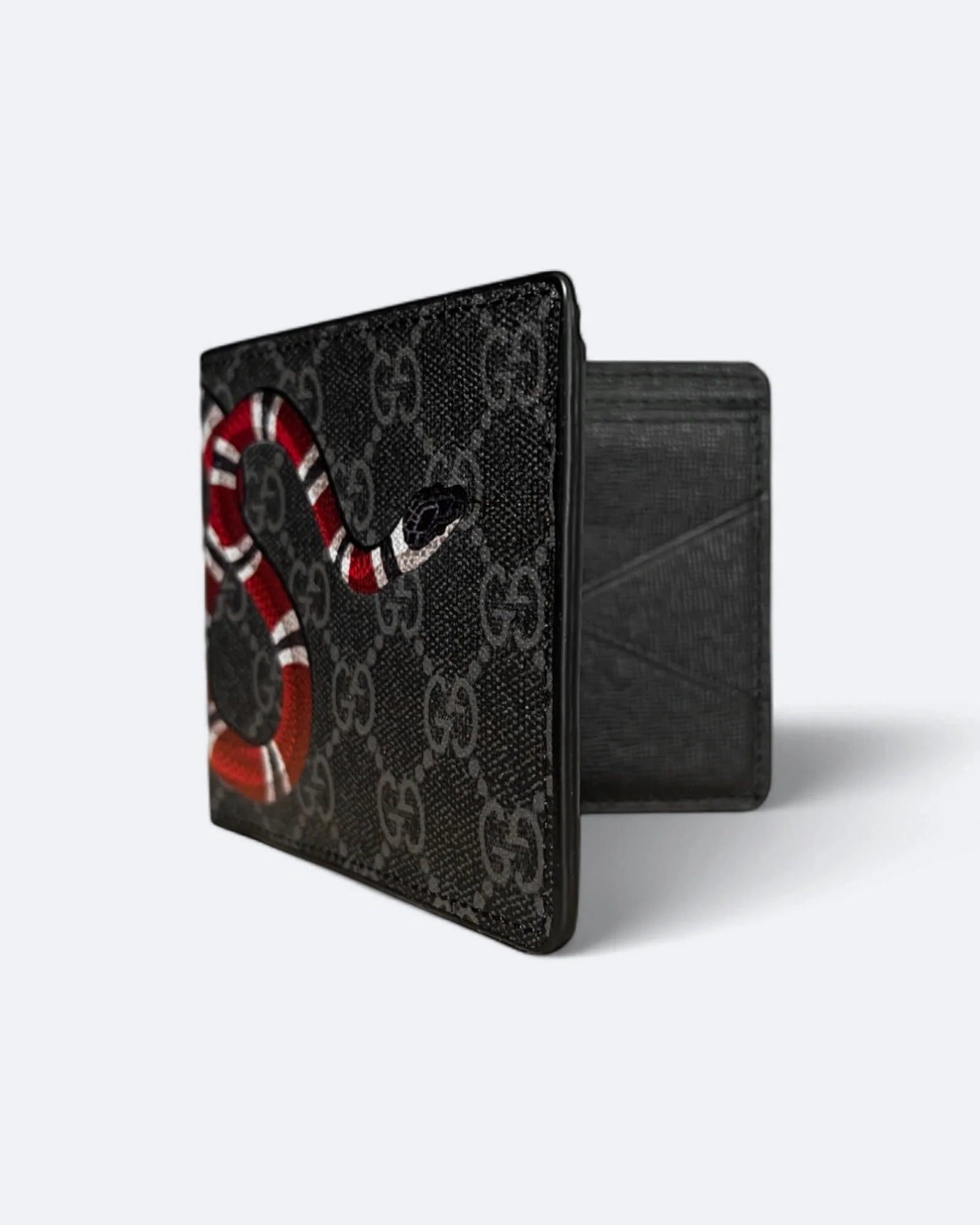 Gucci – peněženka GG Kingsnake – černá