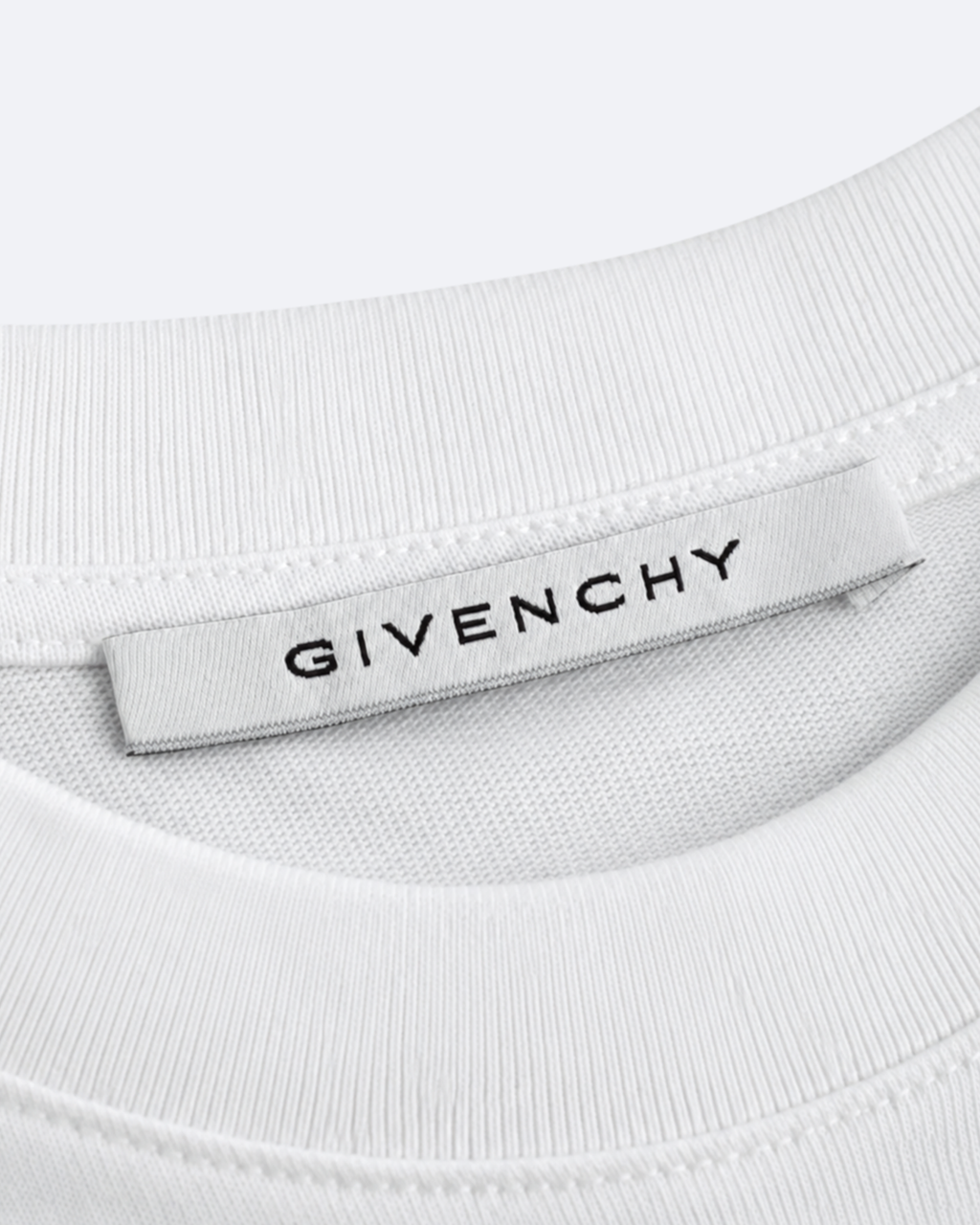 Givenchy - Tilted Logo Embroidery T-Shirt - White