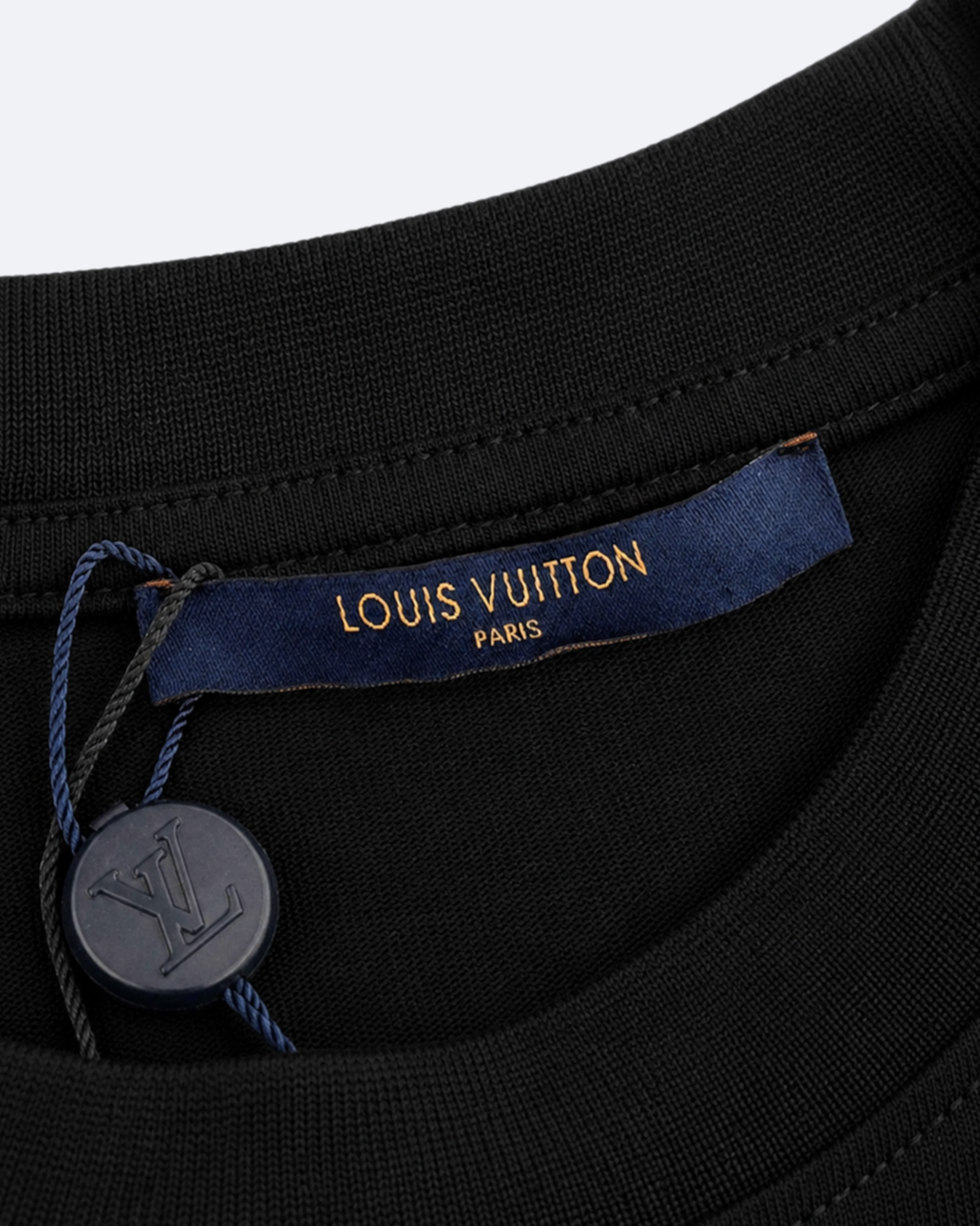 LVTN - Yellow Bricks Monogram T-Shirt - Black