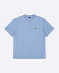 Prada - Triangle Logo T-Shirt - Light Blue
