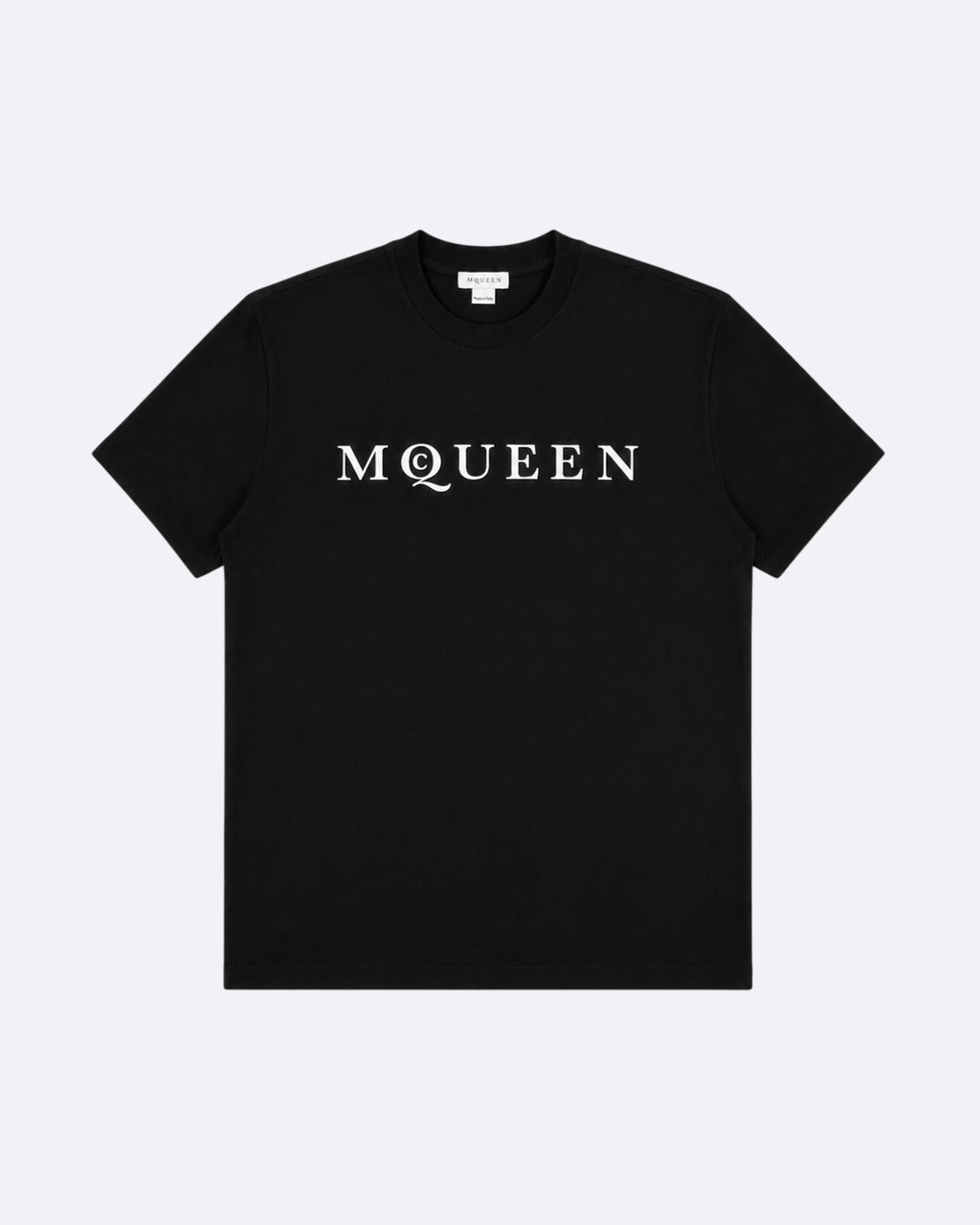 Alexander McQueen - Classic Rubber Logo T-Shirt - Black