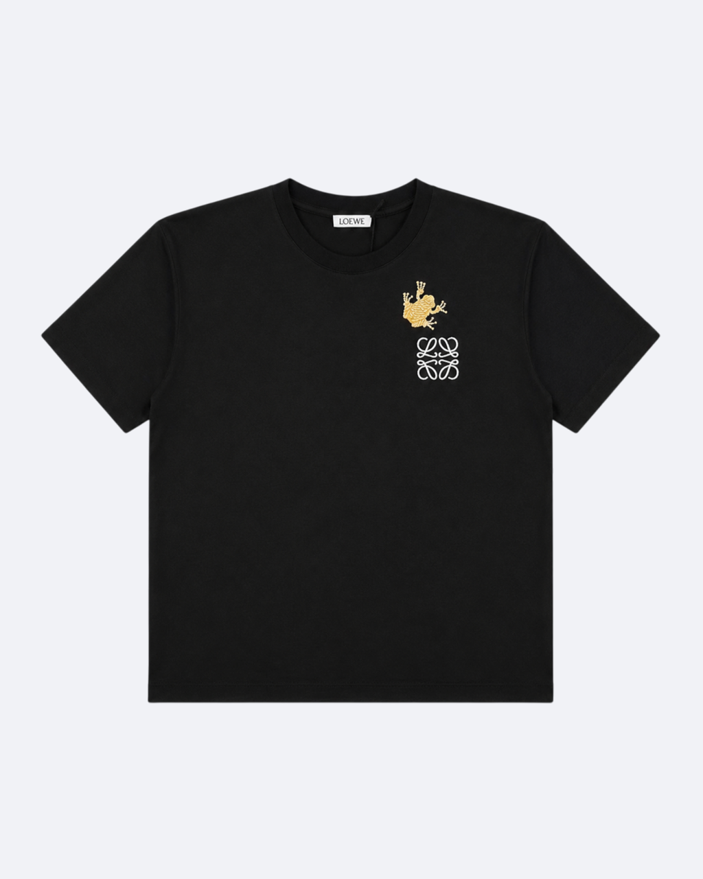 Loewe - Frog Embroidery T-Shirt - Black