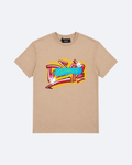 Dsquared2 - Graffiti Graphic T-Shirt - Beige
