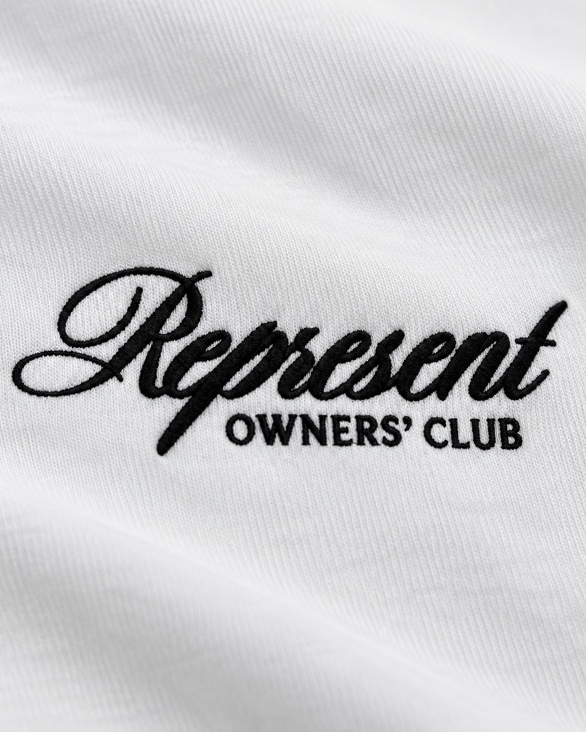 Represent - Script Logo T-Shirt - White
