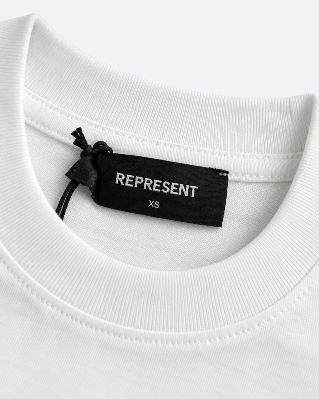 Represent - Script Logo T-Shirt - White