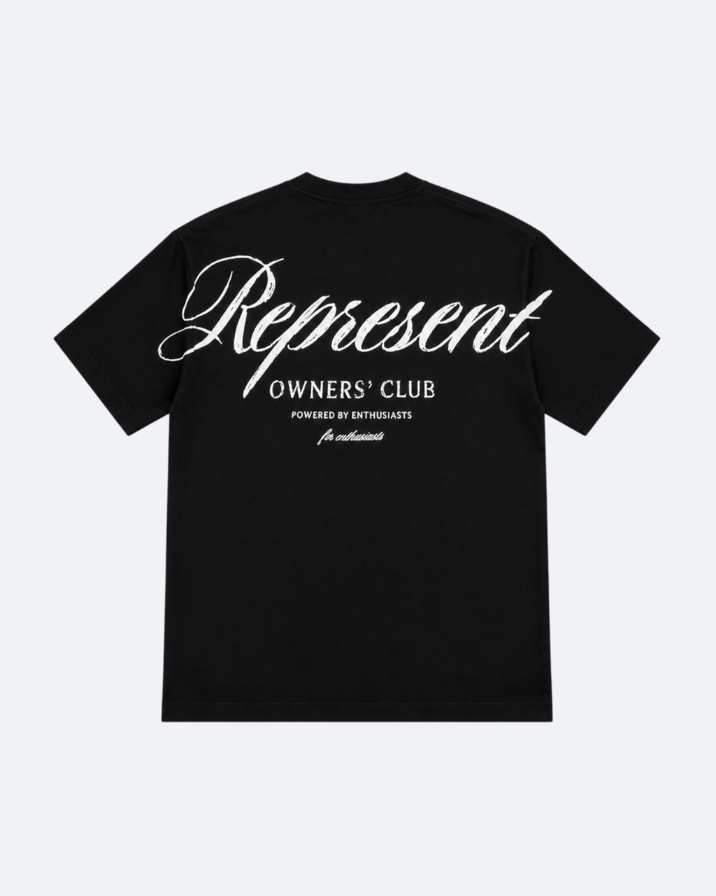 Represent - Script Logo T-Shirt - Black