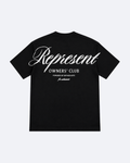 Represent - Script Logo T-Shirt - Black