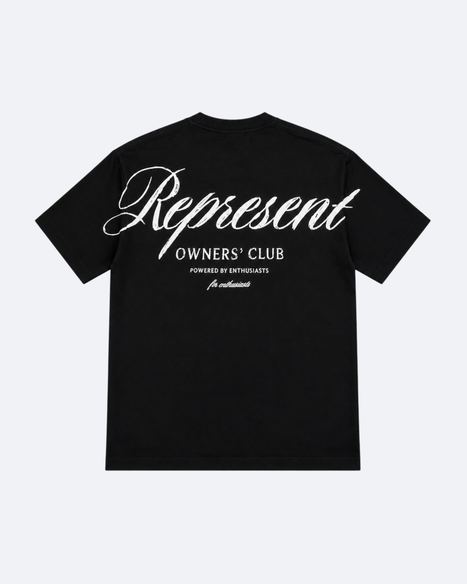 Represent - Script Logo T-Shirt - Black