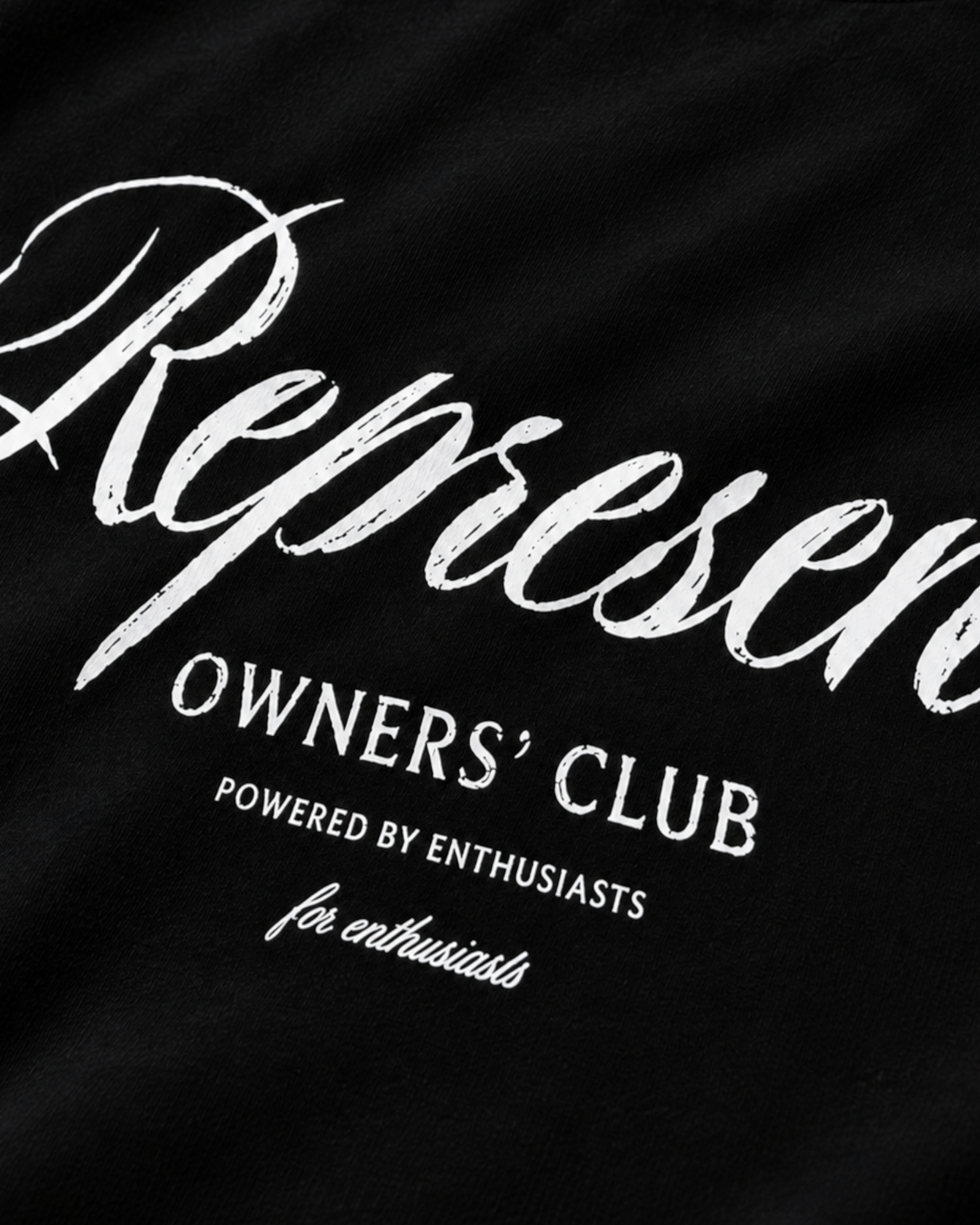 Represent - Script Logo T-Shirt - Black