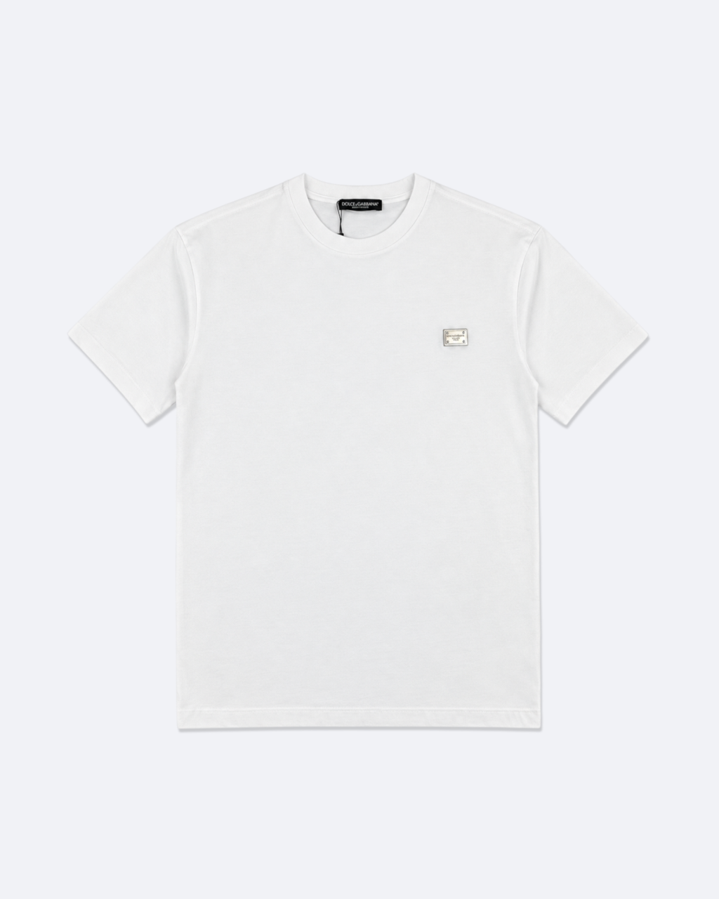 Dolce & Gabbana - Plate Logo T-Shirt - White