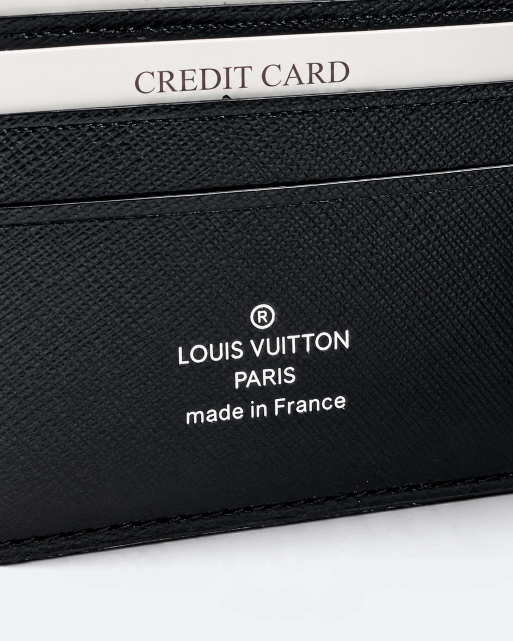 LVTN - Damier Pattern Wallet - Black