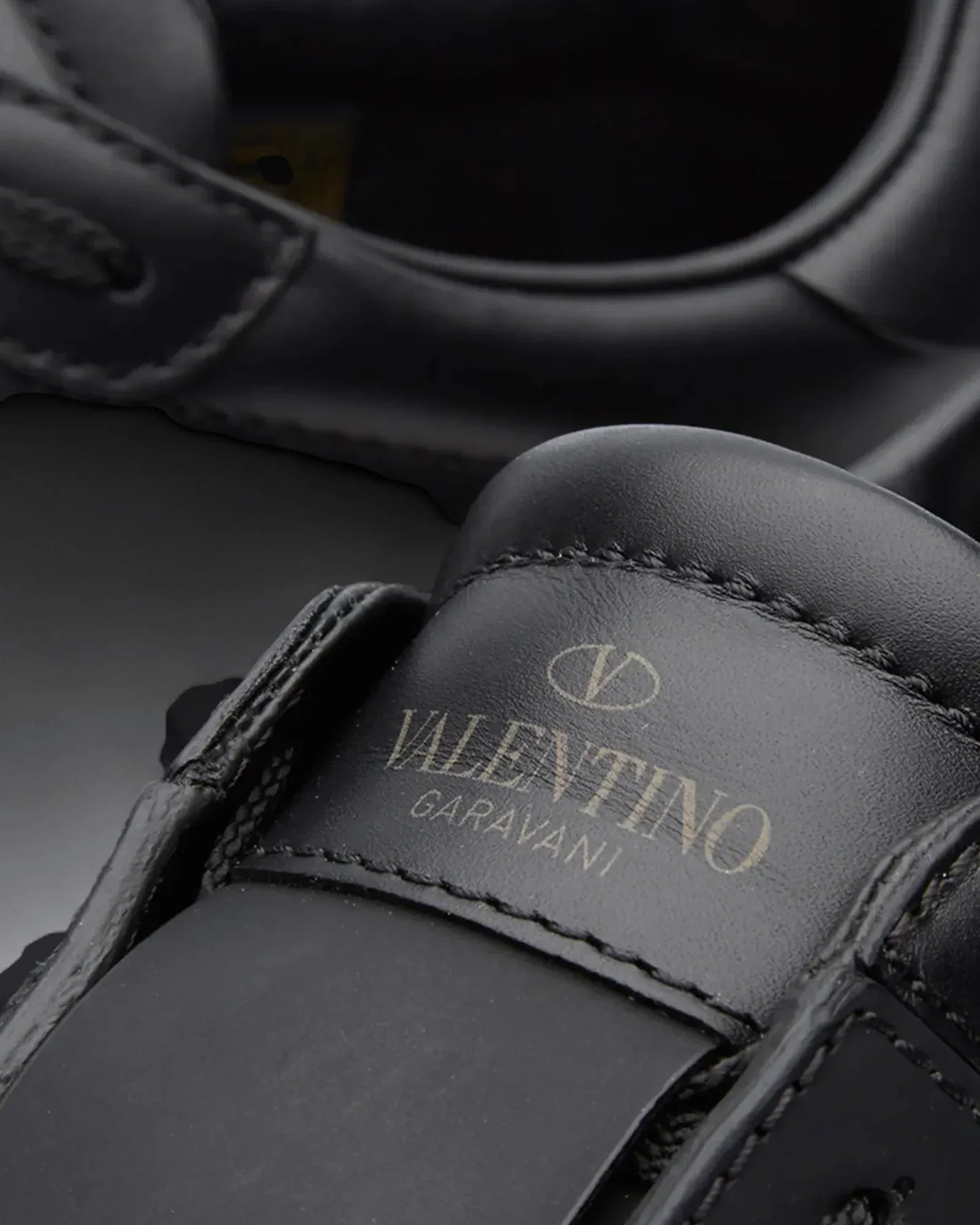 Valentino - tenisky Open - černé
