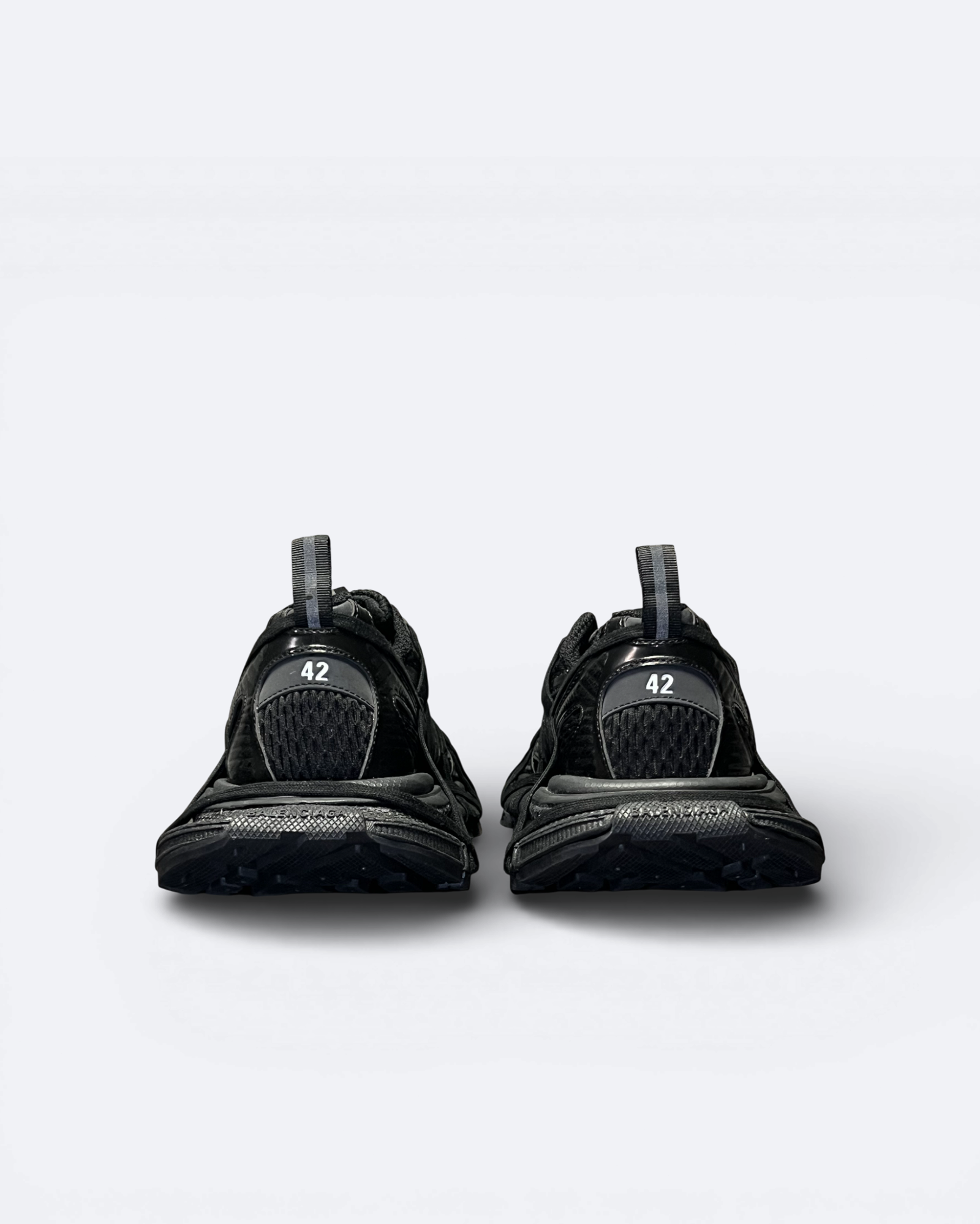 Balenciaga – tenisky 3XL Extreme Lace – černé