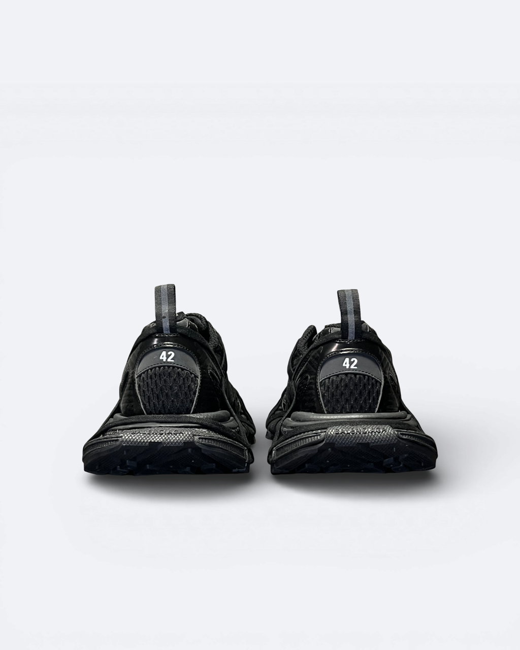 Balenciaga – tenisky 3XL Extreme Lace – černé