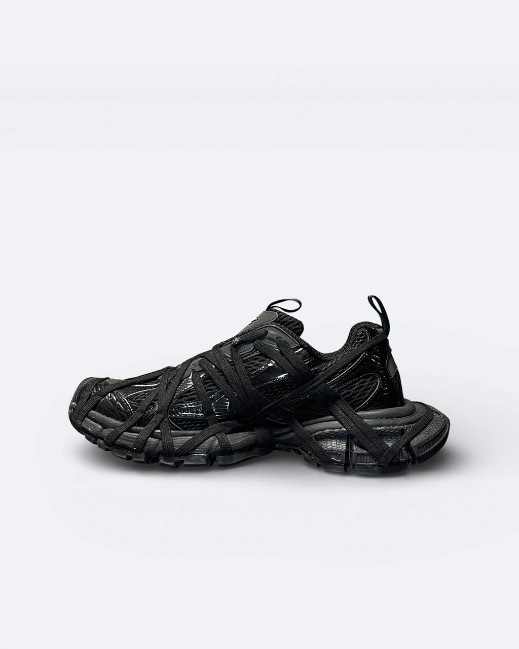 Balenciaga – tenisky 3XL Extreme Lace – černé