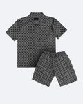 Louis Vuitton – Letní set LV Monogram Pattern – šedá