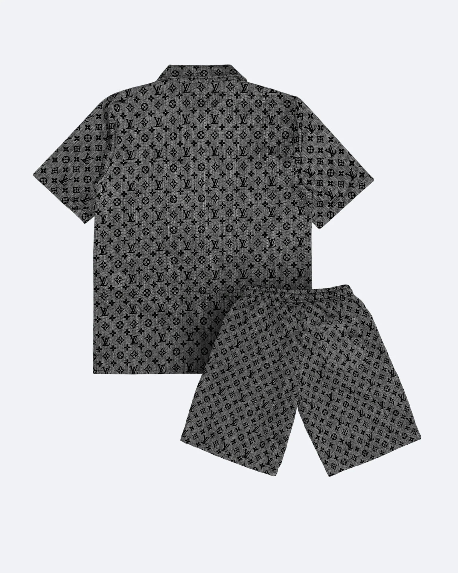 Louis Vuitton – Letní set LV Monogram Pattern – šedá