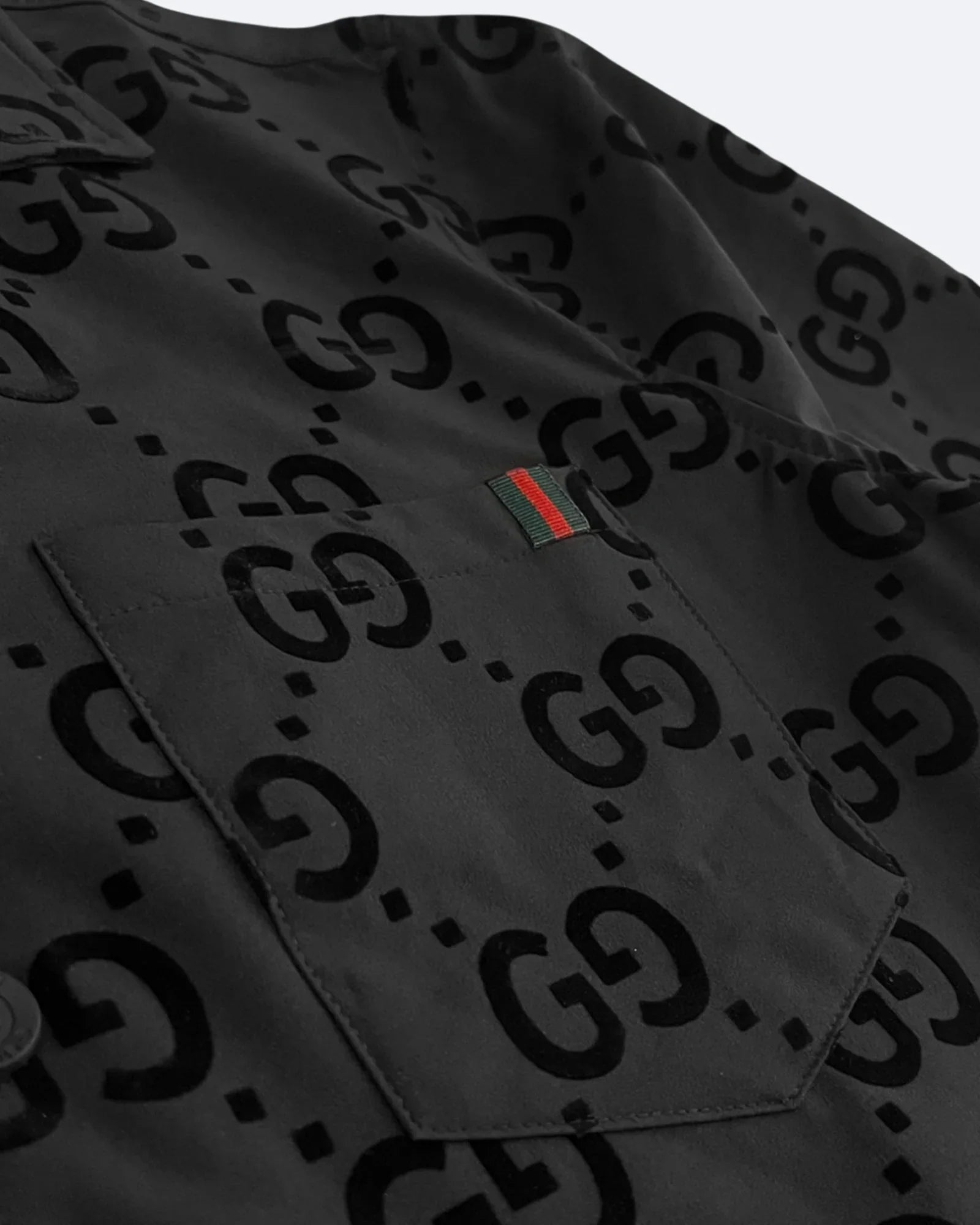 Gucci - Letní souprava s monogramem GG - černá