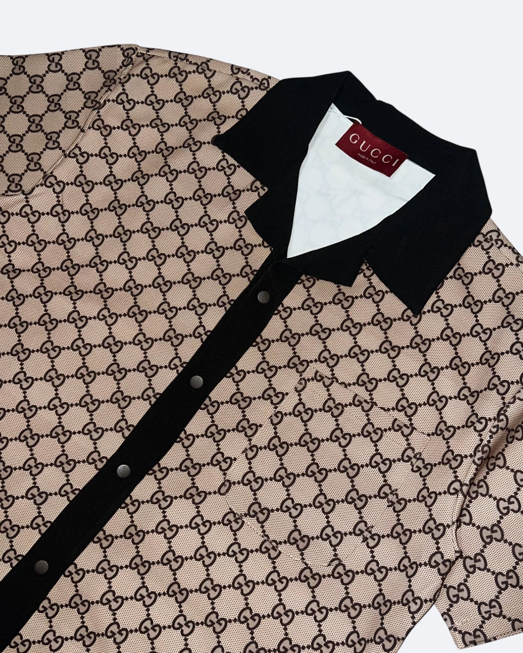 Gucci - Letní souprava se vzorem GG loga - béžová