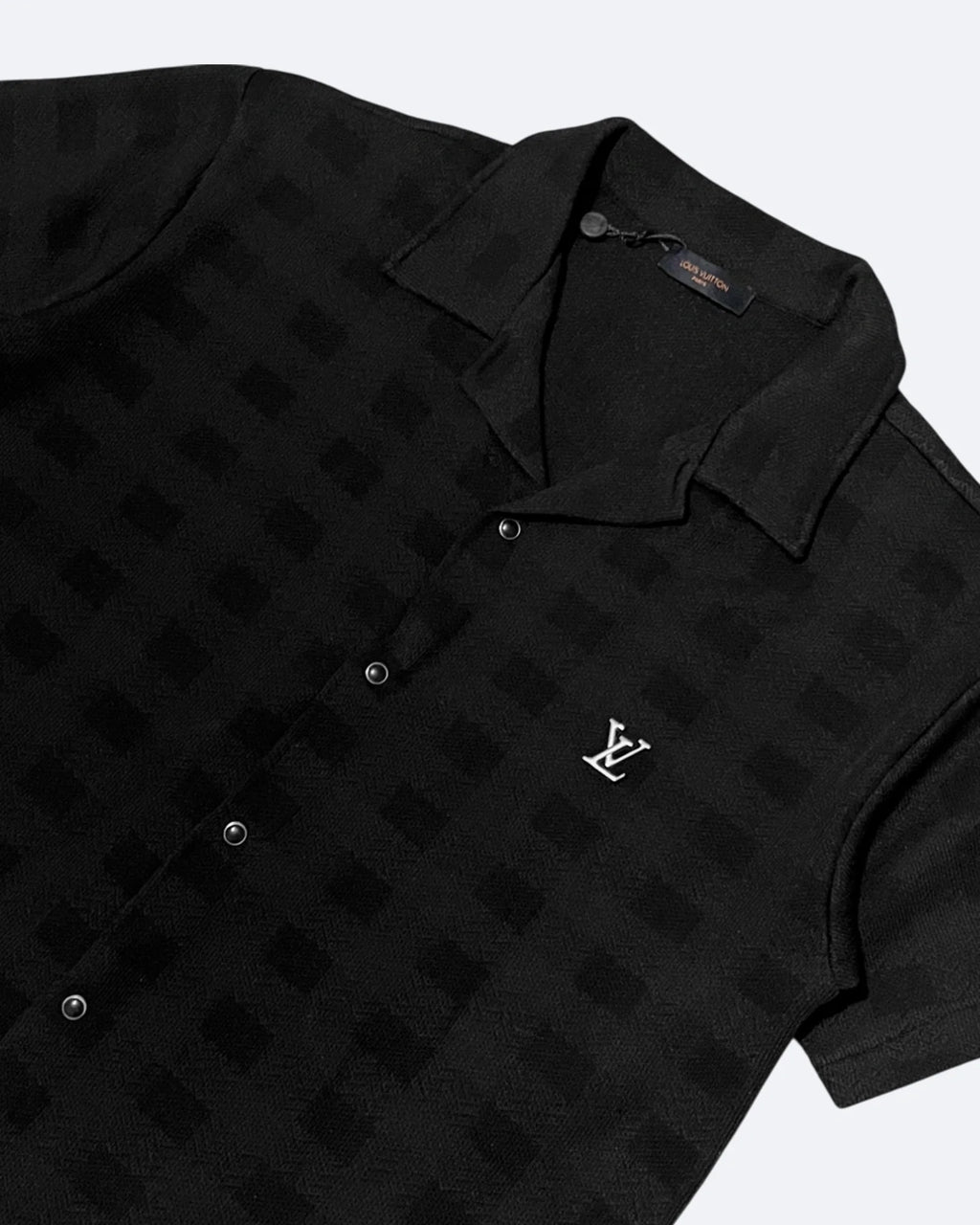 Louis Vuitton - LV Metal Logo Squared Summer Set - černý