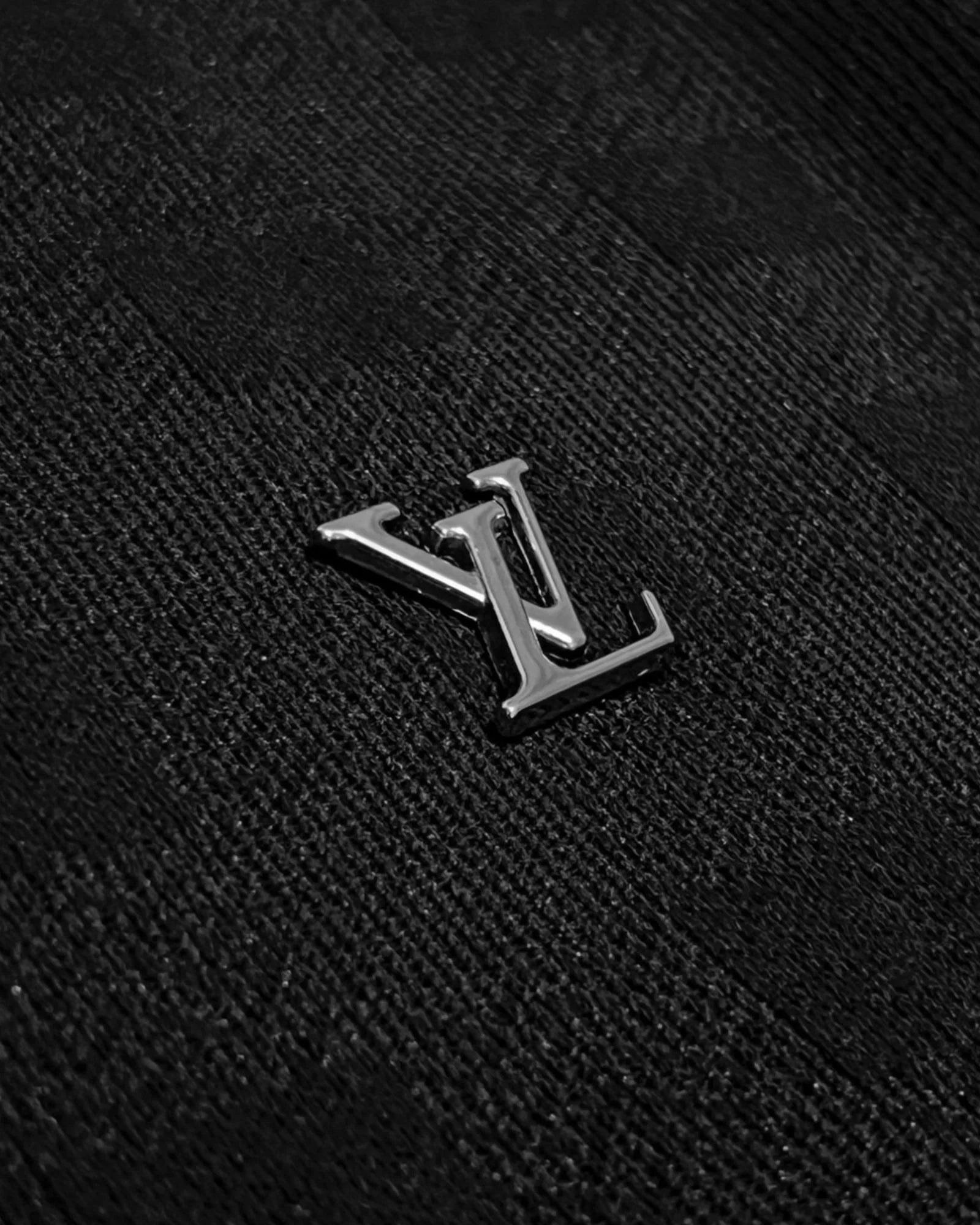 Louis Vuitton - LV Metal Logo Squared Summer Set - černý