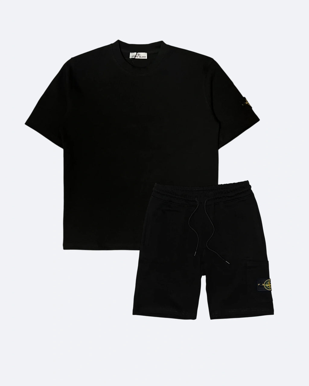 Stone Island - Vyšívaná nášivka Letní set - Černá