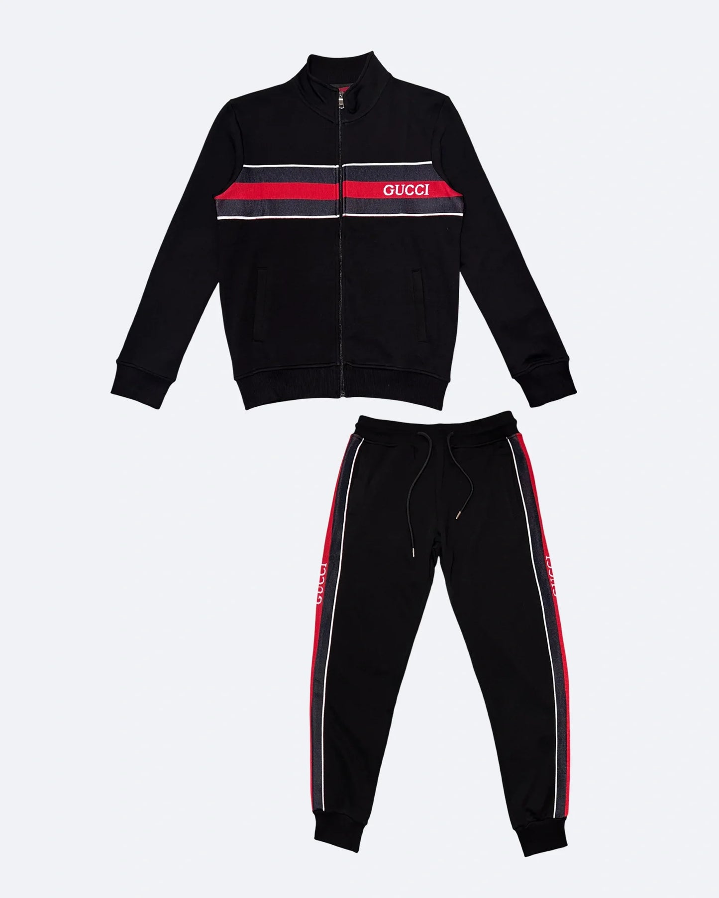GC - Red Stripe Set - Black