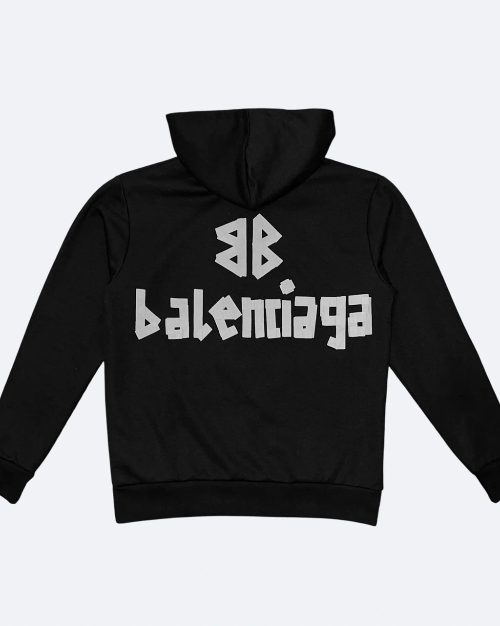 Balenciaga – Souprava se šedou páskou – černá