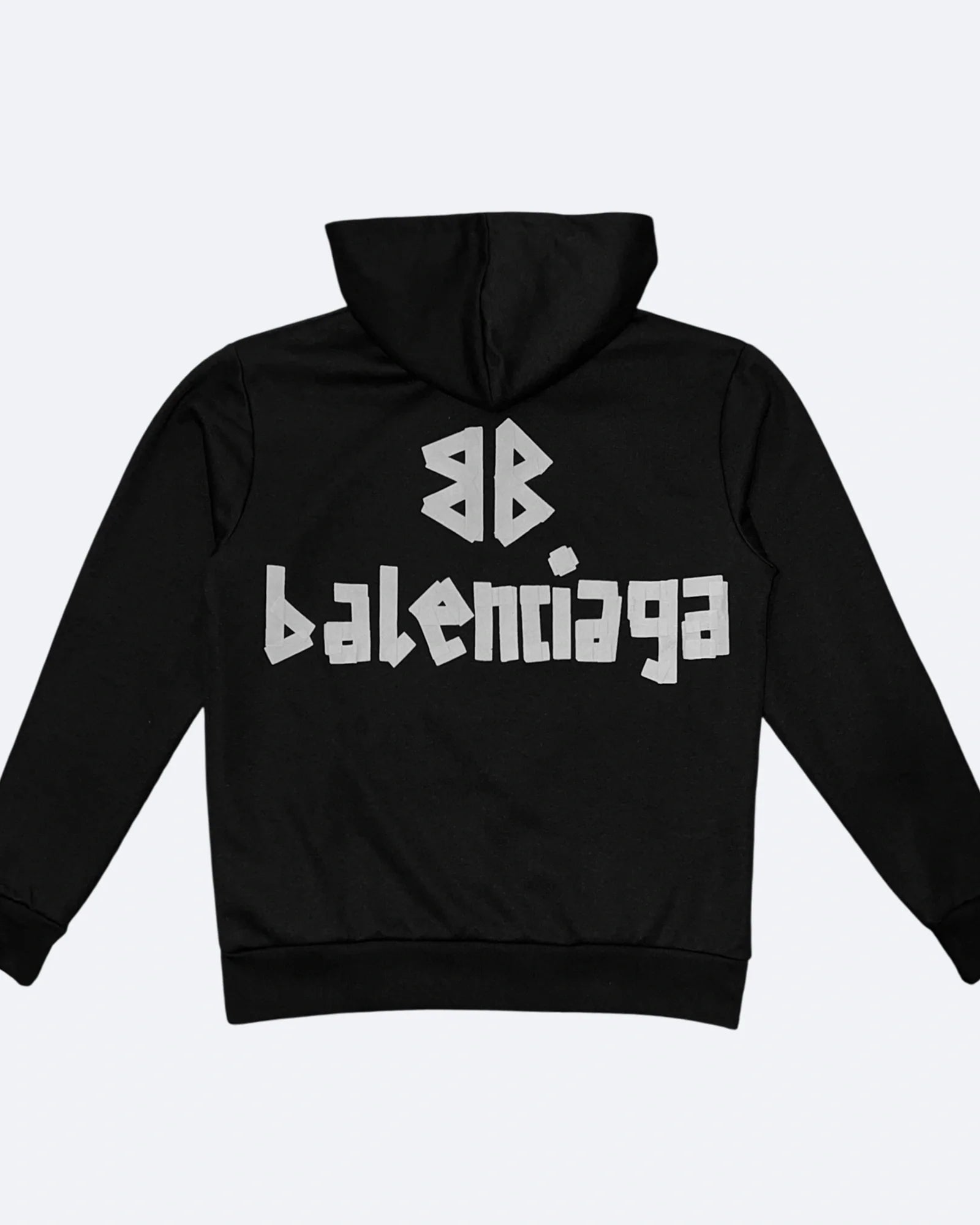 Balenciaga – Souprava se šedou páskou – černá