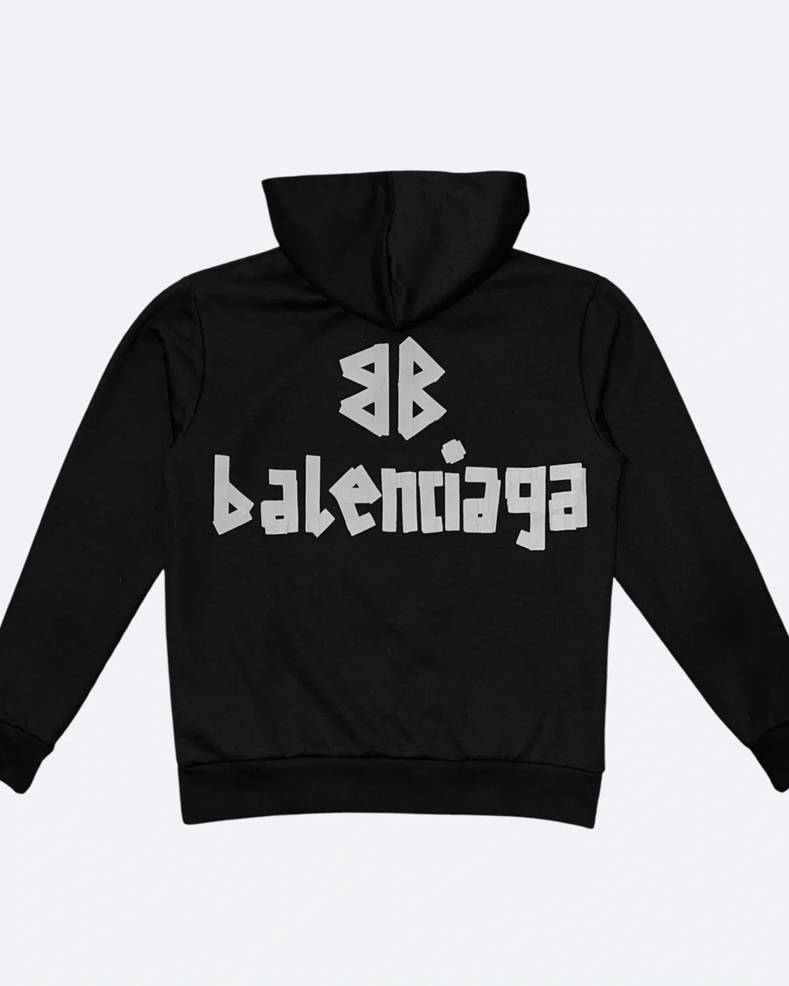 Balenciaga – Souprava se šedou páskou – černá